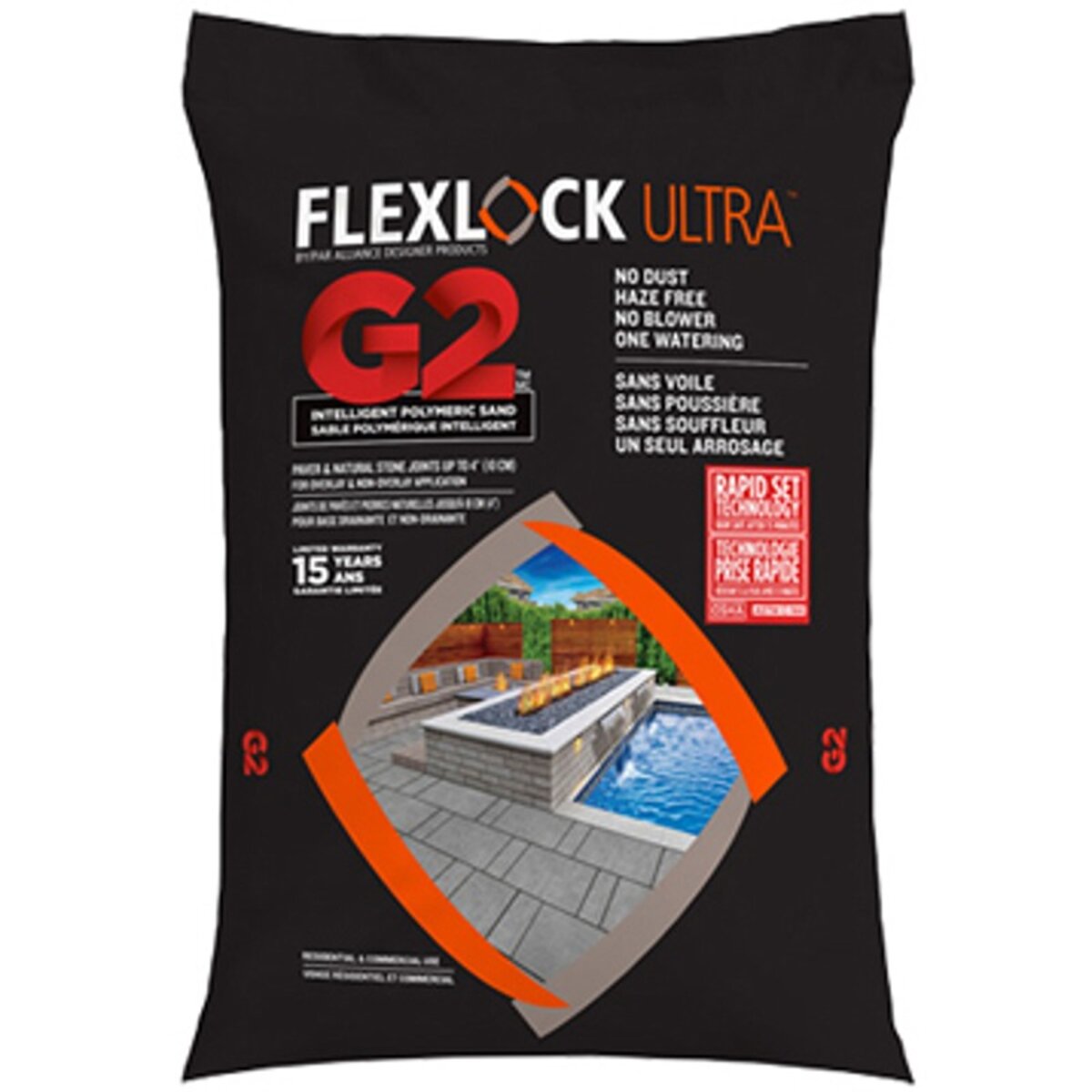 Techo-Bloc Flexlock Ultra G2 Polymeric Sand Rapid Set Beige 50 lb. Bag ...
