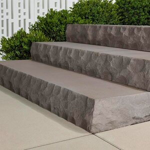 Techo-Bloc York Step Rock Garden Brown 60 in. x 15 in. (6 pc./pallet)