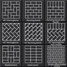 Techo-Bloc Industria HD2 Smooth 450 mm x 150 mm x 100 mm Onyx Black (71.2 sq. ft./pallet)