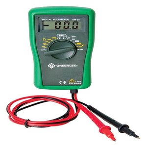 Tempo DM-25 Digital Multimeter 600V AC/DC
