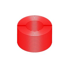 Tempo Heavy Wall Tubing Red 1/2 in. x 500 ft. Coil