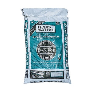 Dyed Black Texas Native Mulch 2 cu. ft. Bag