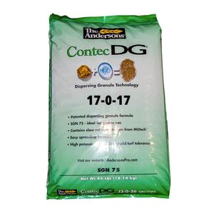 Andersons Fertilizer 17-0-17E Elite Contec DG 50%MU 40 lb. (QGCY)