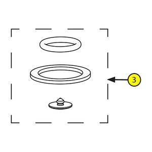 Pump Service Kit Includes Piston O-Ring Pump Gasket Chack Valve 