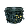 Prime Patio 330 ft. E26 Black Socket Wire w/ 24 in. Spacing 4 in. Suspended Sockets