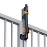 Gate Latch Top Pull Blk