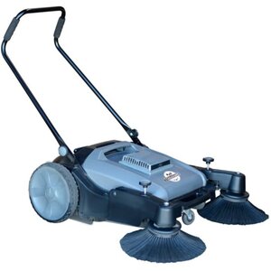Tomahawk Commercial 38 Push Sweeper with Triple Power Brooms