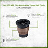 Toro 570 MPR Plus Nozzle Male Thread Half Circle 12 ft. 180 Degree