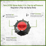 Toro 570Z Spray Body 4 in. Pop Up with Pressure Regulator