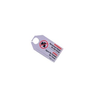 Effluent Sticker & Tag For P-220 Valves With Sg Solenoids