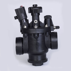 Toro P220 Angle Valve Plastic 1 in. w/ Flow Control w/ DC Latching Solenoid FIPT x FIPT
