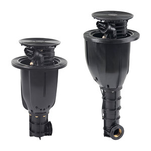 Toro Piston Driven Rotor Part-Circle 4.7 in. Riser w/ Check Valve Pressure Regulating 113 GPM - 303 GPM 2 in. 180 Degree 111 ft. - 117 ft.