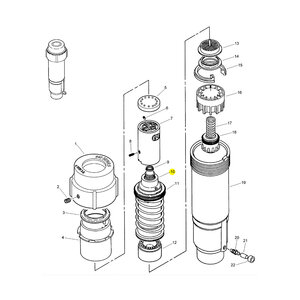 640 192 Degree Drive Assy