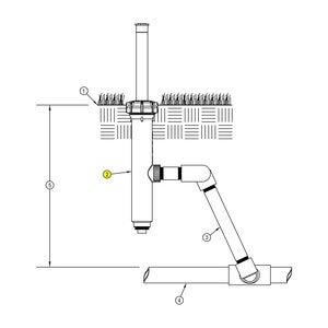 Toro Drip Operation Indicator Assembly 570 Pop Up