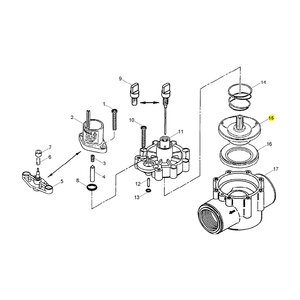 Toro 1" Hydraulic diaphragm