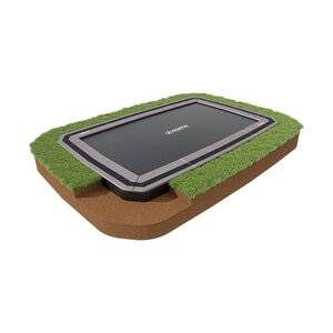 Trampolines Down Under 10 ft. X 15 ft. Rectangle Trampoline Sysytem (includes retaining wall system)