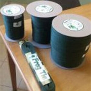 Tree Frog Tie, Horticultural Strapping, 1 in. x 500 ft. Black