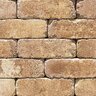 Tremron Munich Wall Full Block Tumbled 12 in. x 8 in. x 4 in. Sand Dune (128 pc./pallet)
