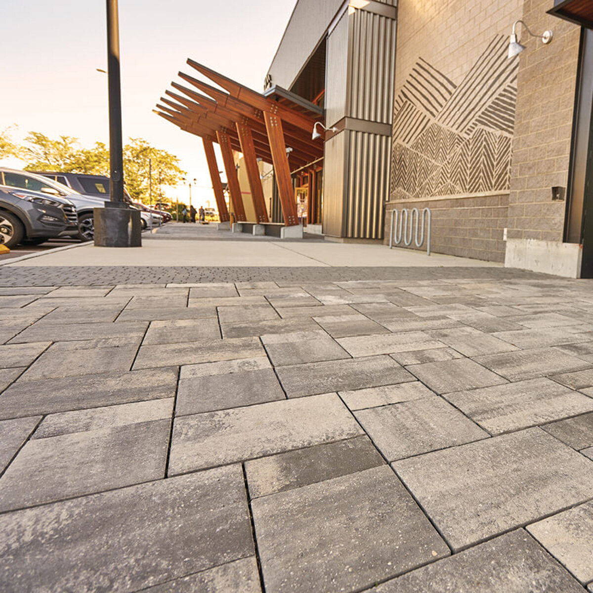 Tremron Bluestone Paver 3 pc. Lions Bridge 60 mm (105 sq. ft./pallet ...