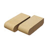 Tremron 4 in. Remodel Bullnose Coping 4 in. x 9 in. Sandstone 25 mm (250 pc./pallet)