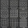 Tremron Brick ADA Paver 4 in. x 8 in. Charcoal 60 mm (120 sq. ft./pallet)