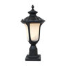 Tru-Scapes Traditional Pillar Light Brushed Bronze G4 3W LED 2700K