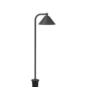 Tru-Scapes Lantern Path Light Black G4 3W LED 2700K 360 Degree 23 in. Stem 