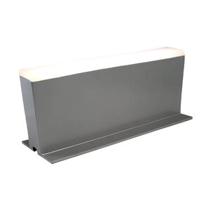 Tru-Scapes Paver Light Gray Finish Integrated LED 6 in. 4000K