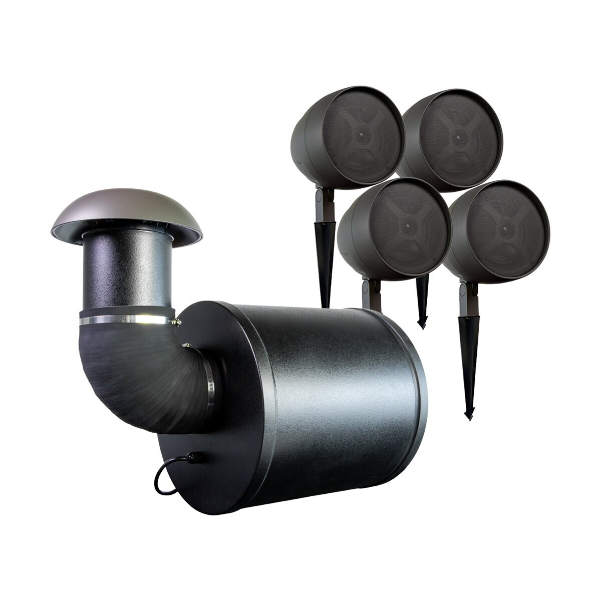 UltraScape12 Bundle, 12 in. Burial Subwoofer, (6) 6.5 in. Satellite ...