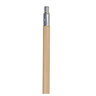 Push Broom Handle 60 in. Threaded Metal Tip