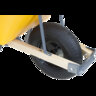 6-Cu. Ft. Poly Wheelbarrow With Wood Handles True Temper