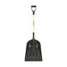 Truper TruTough Abs Scoop #12 D Wood Handle