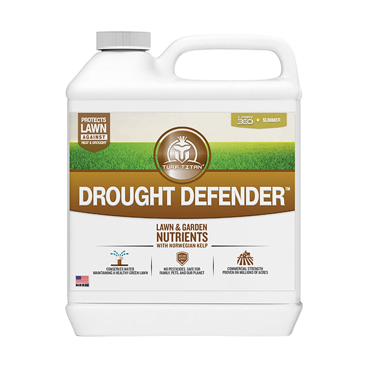 Turf Titan Drought Defender 0-0-4 3% Kelp 2.5 gal | SiteOne US