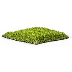 Turf1 Mirage Synthetic Turf 74 oz. Total Weight 1.5 in. Summer/Emerald/Beige Blades Green/Brown Thatching