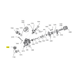 Bypass Barb Nut UDOR