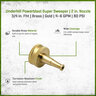 Underhill PowerBlast Super Sweeper 2 in. Nozzle 3/4 in. FHT