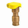 Underhill Quick Coupler Valve Brass Single Slot Rubber 3/4 in.