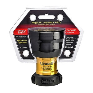 Underhill Turbo Shift Nozzle 12 GPM - 43 GPM (45-163 ltr./min.) 1 in. FHT Inlet