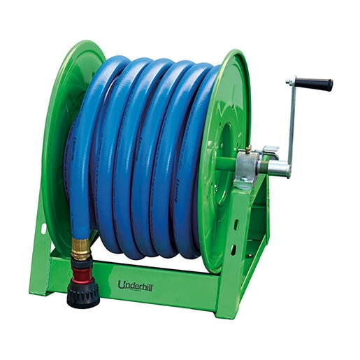 Underhill Hose Caddie Reel 1 in. w/ 10 ft. Leader Hose