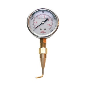 Headchecker 160 PSI Gauge & Pitot Tube Underhill