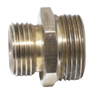 Underhill Brass Reducing Nipple 1 in. MNPT x 3/4 in. MHT