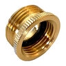 1 Mht X 3/4 Fht Brass Hose Adapter Underhill