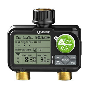 Aquavision Digital Hose Timer, Dual Zone