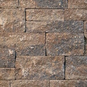 Unilock Estate Wall Block Sierra 6 in. 12-1/2 in. x 6 in. x 9 in. (24 sq. ft./pallet)