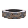 Unilock Sunset Round Fire Pit Sierra No Insert (54 pc.)