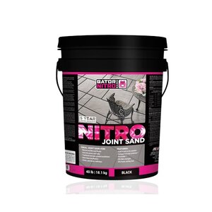 Unilock Alliance Gator Nitro Joint Sand Black 40 lb. Pail