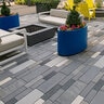 Unilock Promenade Plank Paver Steel Gray Blend 4 in. x 16 in. 10 cm (51.67 sq. ft./pallet)