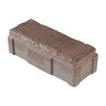 Unilock Town Hall Paver Burnt Clay 4 in. x 10 in. 7 cm (88.41 sq. ft./pallet)