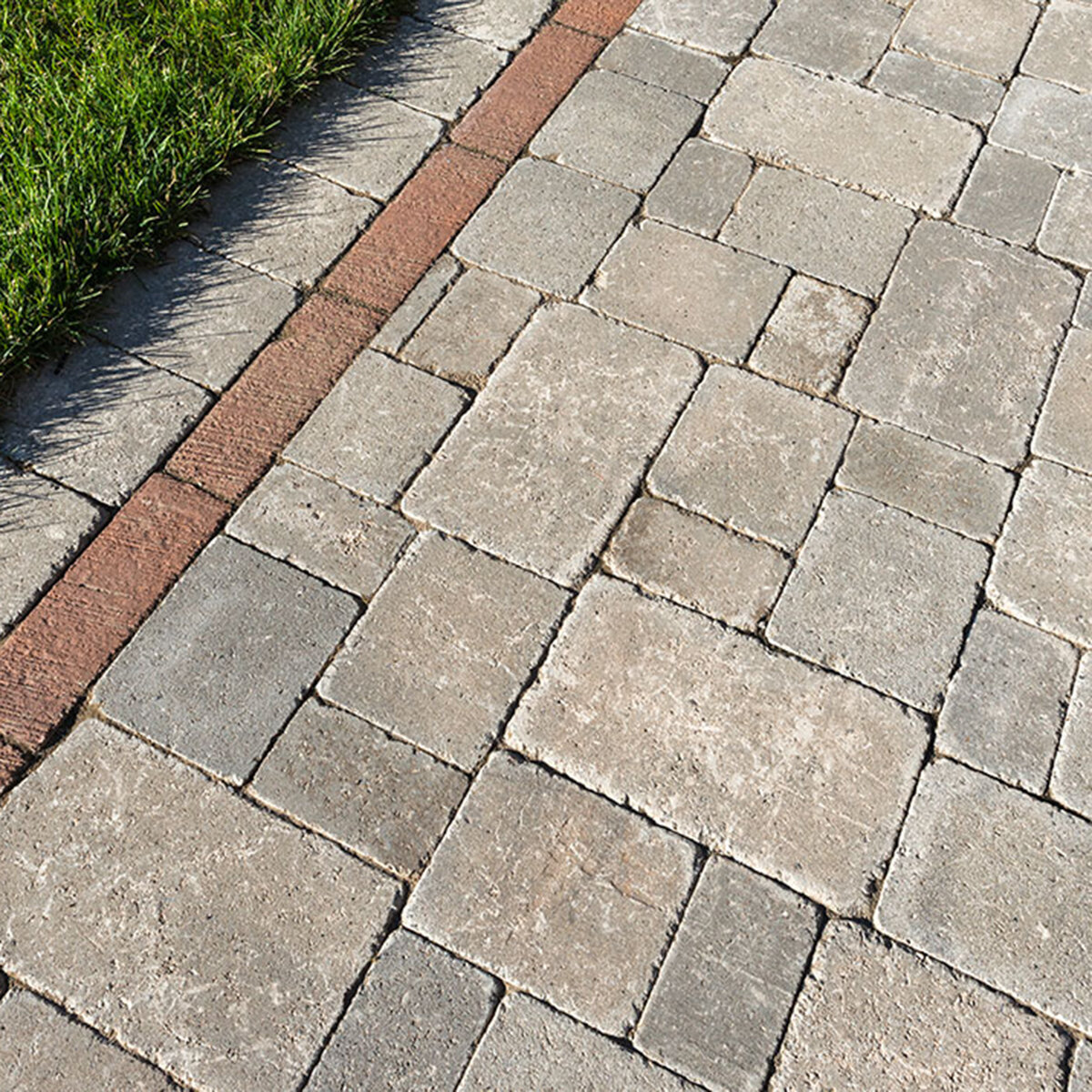 Unilock Brussels Block Paver XL Stone Sierra 7 cm (95.7 sq. ft./pallet ...
