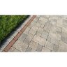 Unilock Brussels Block Paver Fullnose Midnight Charcoal 7 cm (96 ln. ft./pallet)